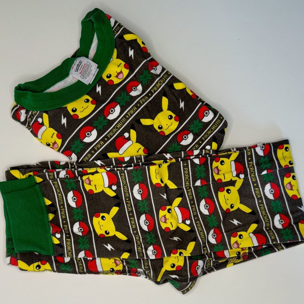 Hanna Andersson Pokémon Holiday Pajamas - Size 140cm / US 10